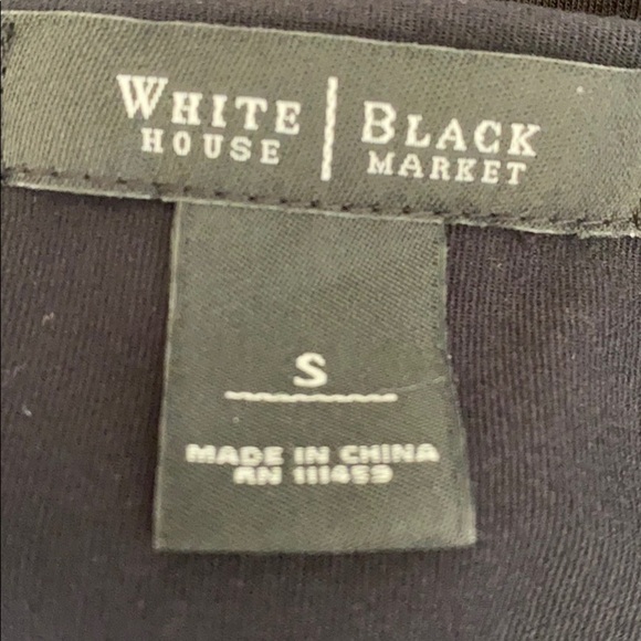 White House Black Market Soft Ruffle Dress S - Picture 6 of 6